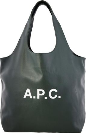 A.P.C. Ninon Tote Bag in Dark Green