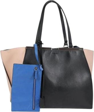 Fendi Pre-owned Leather fendi-bags - Dames - Vintage Shopper - Veelkleurig - ONE Size - Vintage
