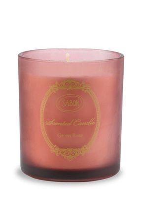 Sabon Candle Glass Green Rose in 230 Gr at Nordstrom