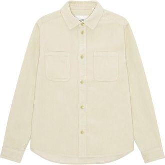 Les Deux Kody Corduroy Overshirt - Heren - Casual Overhemden - Beige - M - Katoen - Overhemden
