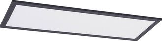 Lindby Led Panel nelios En Negro De Aluminio - Lindby