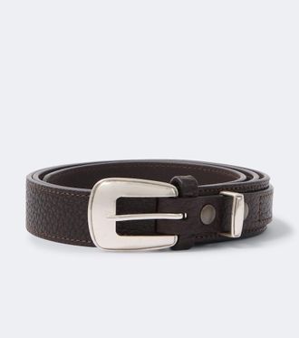 Christophe Lemaire Leather belt