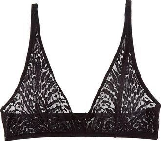Wolford Animalier Lace Plunge Bralette