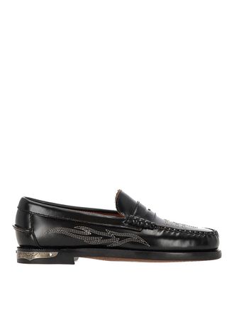 Sebago Dan El Paso embroidered leather loafers