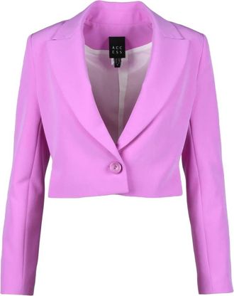 Access Fashion Mujer, Chaquetas, Púrpura, Talla: L