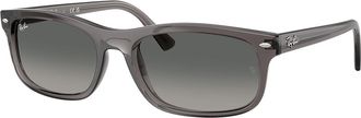Ray-Ban RB2224F Asian Fit 667571 Mens Sunglasses Grey Size 57