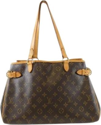 Louis Vuitton Pre-owned Shoulder Bags, female, Brown, Size: ONE SIZE Pre-owned Batignolles Horizontal Shoulder Bag