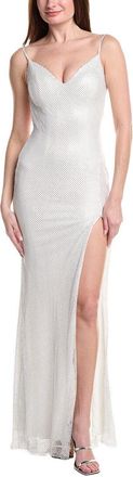 Jovani Solid Net Gown