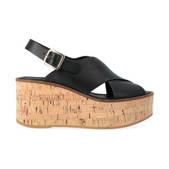 Paloma Barcel&oacute; Wedges, female, Black, Size: 10 US Nus Calidis