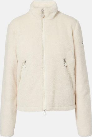 Moncler Polignac cropped teddy down jacket