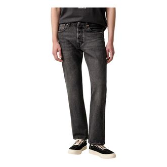 Levi's Heren, Jeans, Grijs, Maat: W34 L34 Katoen
