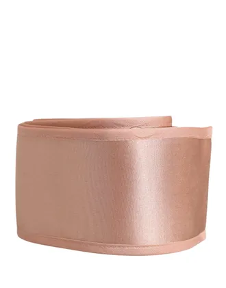 Dolce & Gabbana Silk Satin Waist Belt - Pink