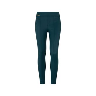 Freddy Pantaloni in Similpelle con Vita Alta e cuciture decorative