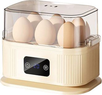 OEM Cocedor De Huevos, Mini Cocedor De Huevos Port&aacute;til Al Vapor Para Uso Dom&eacute;stico, Cocci&oacute;n El&eacute;ctrica R&aacute;pida Para Hasta 6 Huevos, Color Verde