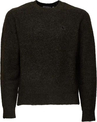 Carhartt Work in Progress Trui met ronde hals - Heren - Ronde hals truien - Grijs - M - Wol - Truien & Vesten