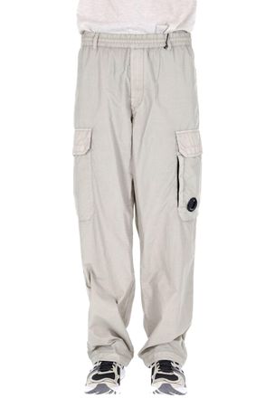 C.P. Company Grey Flatt Nylon Cargo Pants