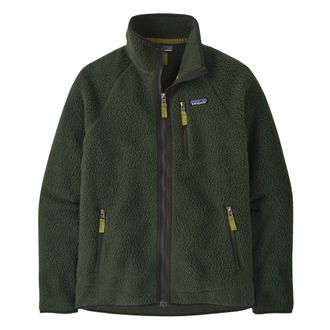 Patagonia Fleece Jackets, male, Green, Size: M Retro Pile Jkt