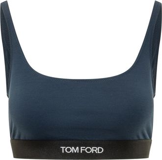 Tom Ford Modal Signature Bralette - Dames - BHs - Blauw - M - Ondergoed