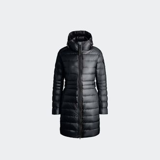 Canada Goose Cypress Hooded Jacket Black Disc (Women, Black, XXS)