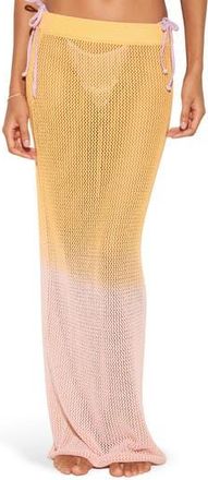 Spiritual Gangster Carmen Crochet Maxi Skirt in Sorbet at Nordstrom Rack, Size X-Large