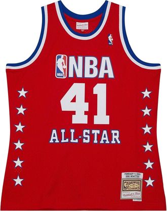 Mitchell & Ness x NBA All Star West 2003-04 Swingman Jersey Dirk Nowitzki 41 SMJY5299-ASW03DNORED1