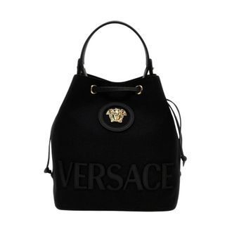Versace Mujer, Bolsos, Negro, Talla: ONE Size