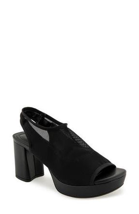 Kenneth Cole Reaction Ramsey Slingback Sandal in Black Mesh at Nordstrom Rack, Size 8.5