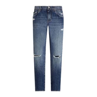 Dolce & Gabbana Heren, Jeans, Blauw, Maat: M