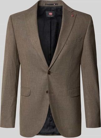 CG - Club of Gents Sakko mit Pattentaschen Modell Colvin in Mittelbraun, Gr&ouml;&szlig;e 106