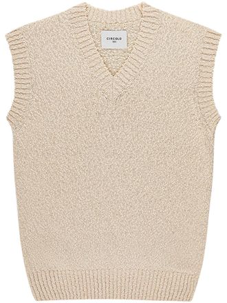 Circolo 1901 Sleeveless Knit Sweater Vest