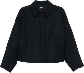 A.P.C. long-sleeve jacket - Blue