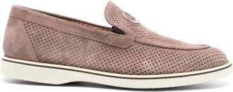 Casadei Elegante Beige Loafers - Heren - Loafers - Beige - 46 EU - Leer - Schoenen