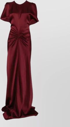 Victoria Beckham ruched maxi dress