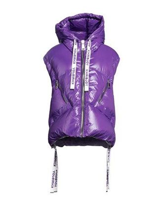 KHRISJOY◆クリスジョイ/PUFF SHORT VEST GLOSSY/--/ポリエステル/GRN/DFMW007// afpw001nylsv2.jpg