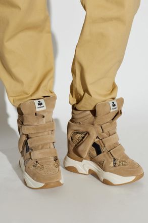 Isabel Marant Wedge Sneakers Balskee, Womens, Brown