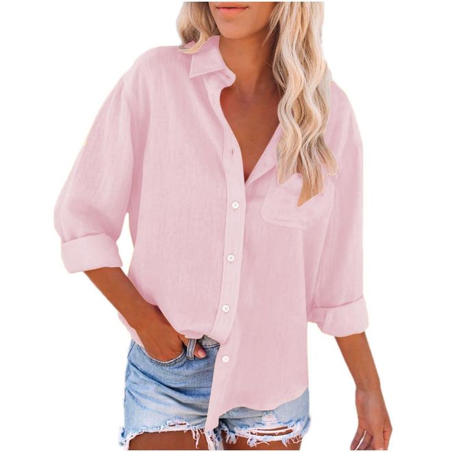 Yinguo Tops for Women UK, Indian Tops, Tops & t-Shirts, Womens Blouses Size 14, Longline Tops, Ladies 3/4 Sleeve Tops, Plus Size White Shirt, Tea Shir