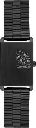 Calvin Klein Mens Jump-Hour Bracelet Watch - Black - OS