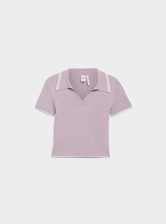 Twik Womens Colourful stripes Johnny-collar sweater