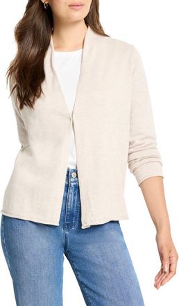Nic+Zoe Hooked Up Cardigan in Sugar Cookie at Nordstrom, Size Xx-Large