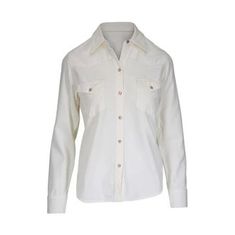 Nili Lotan Mujer, Blusas y Camisas, Beige, Talla: M