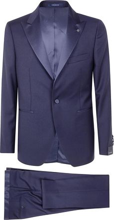Tagliatore Single Breasted Suits - Heren - Business pakken - Blauw - 2XL - Kostuums