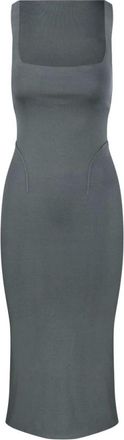 Alaia 606 Pencil Dress - Dames - Jurken - Groen - Maat: S Zijde
