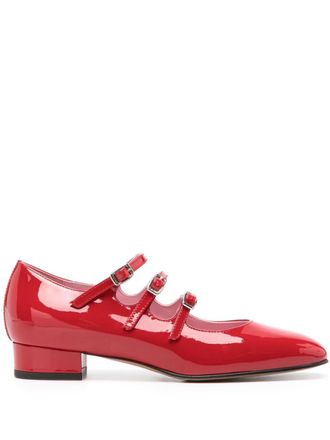 Carel Ariana Patent Leather Rood