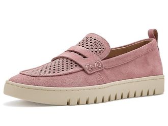 Vionic Uptown Perf Womens Shoes Cinder Rose Suede : 6.5 W