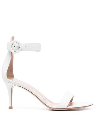 Gianvito Rossi Portofino leren sandalen - Wit