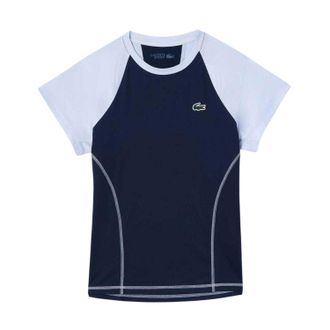 Lacoste Dames/Dames Quick Dry Slim T-shirt (Blauw)