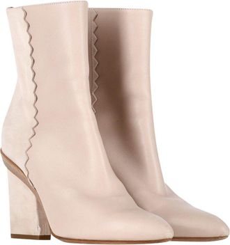 Hermès Womens Leather Proof Bootie (Authentic Pre-Loved)