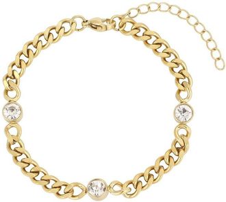 Adornia Adornia 18K Plated Stainless Steel Bracelet