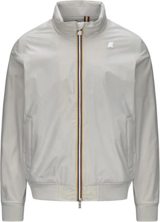 K-Way Amaury Stretch Nylon Jersey Jas - Heren - Zomerjassen - Beige - 2XL - Nylon - Jassen