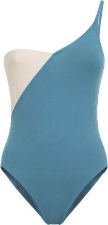 Eres Turquoise Color-block Swimsuit